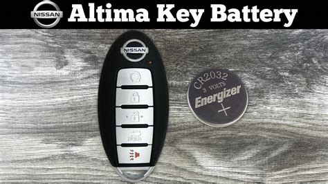 nissan altima 2014 key fob battery|More.